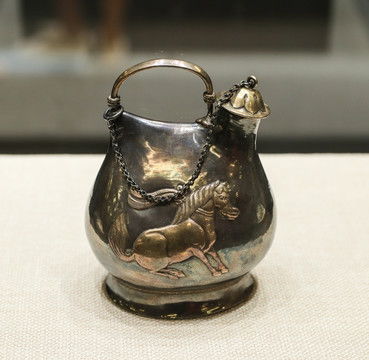 大汶口文化刻符灰陶尊,文物考古,文化藝術,攝影素材,匯圖網