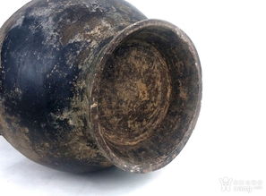 站國 精品劃花灰陶大壺