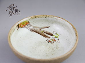 精品茶具 原創手繪粗陶茶盞系列 小茶器,大世界