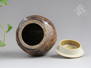 器世界精品茶具原創(chuàng)手工粗陶茶葉罐